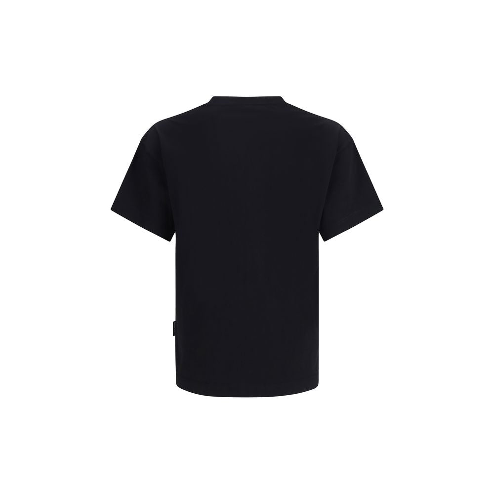 Palm Angels Black Cotton T-Shirt Palm Angels