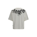 Palm Angels White Cotton T-Shirt