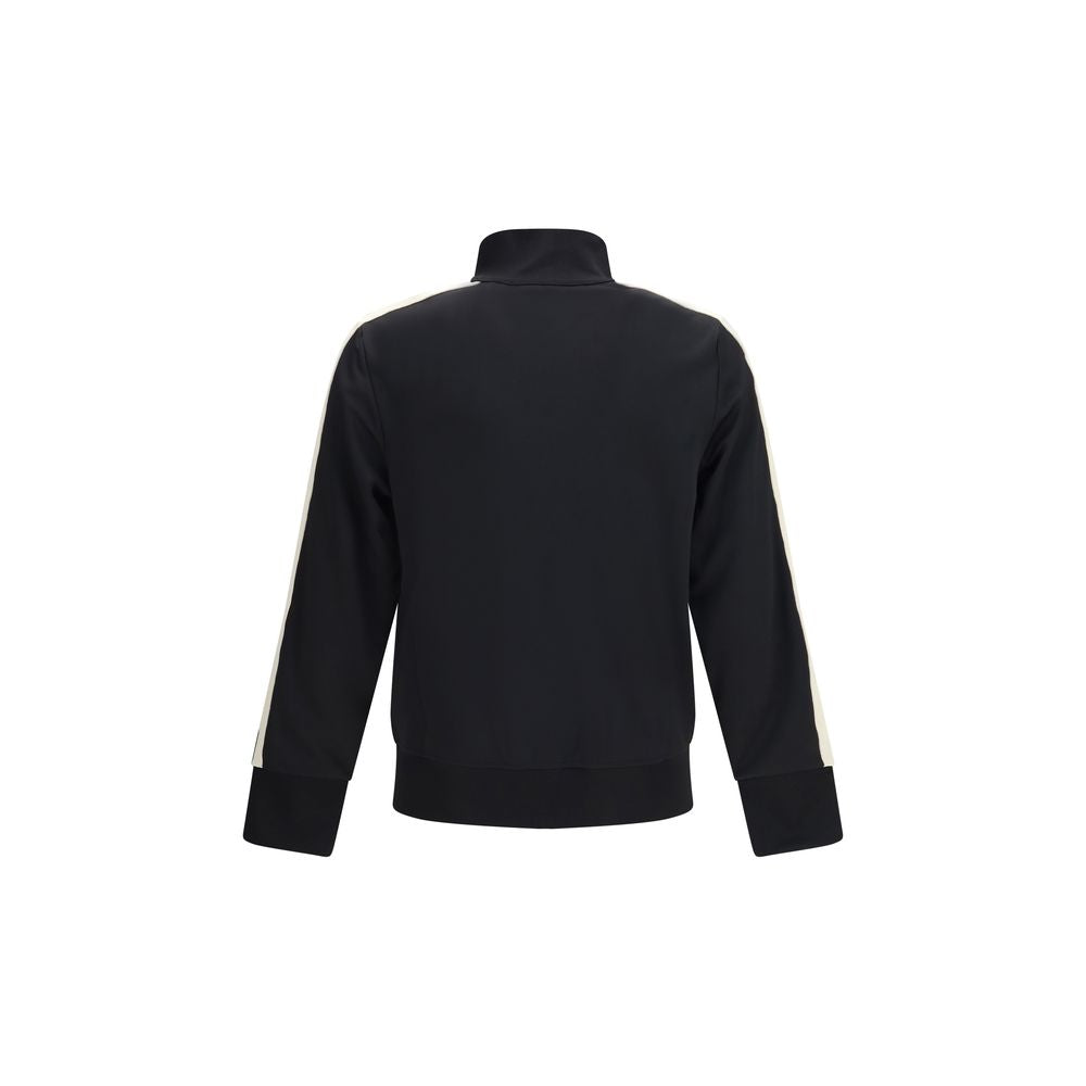 Palm Angels Black Polyester Sweatshirt Palm Angels