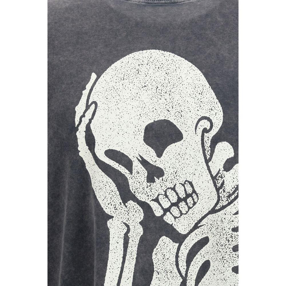 Palm Angels Black Cotton Shirt Palm Angels