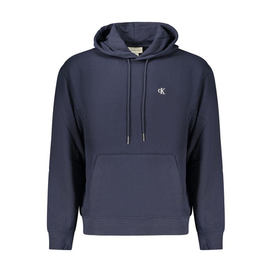 Calvin Klein Blue Cotton Men's Sweatshirt Calvin Klein