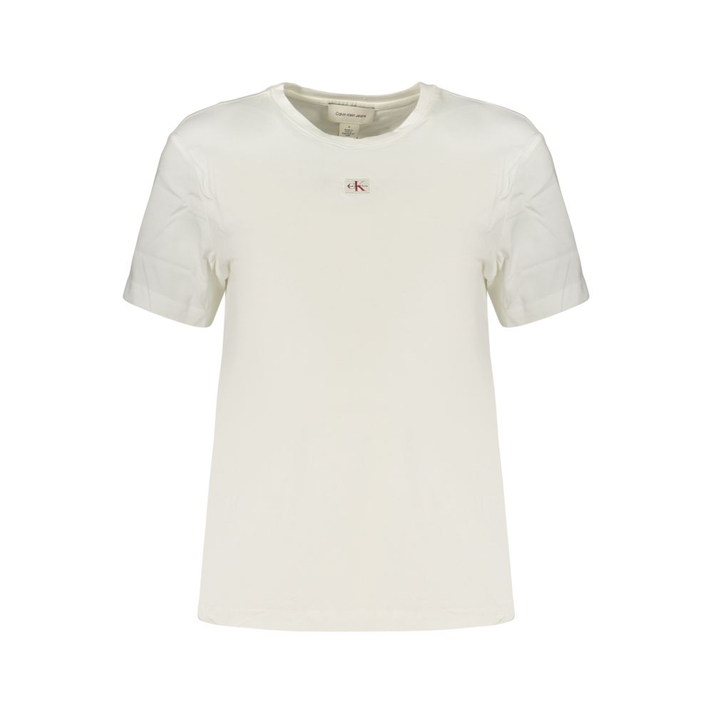 Calvin Klein Bianco Cotton Womens T-Shirt Calvin Klein