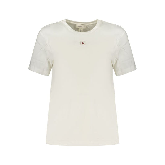 Calvin Klein Bianco Cotton Womens T-Shirt Calvin Klein