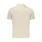 Calvin Klein Beige Cotton Mens Polo Shirt