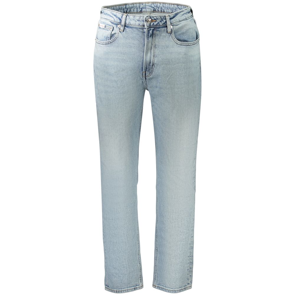 Calvin Klein Azzurro Cotton Women's Jeans Calvin Klein