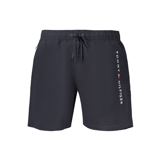 Tommy Hilfiger Blue Polyester Men's Short Tommy Hilfiger