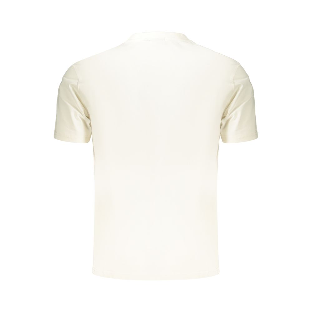 Napapijri White Cotton Men's T-Shirt Napapijri