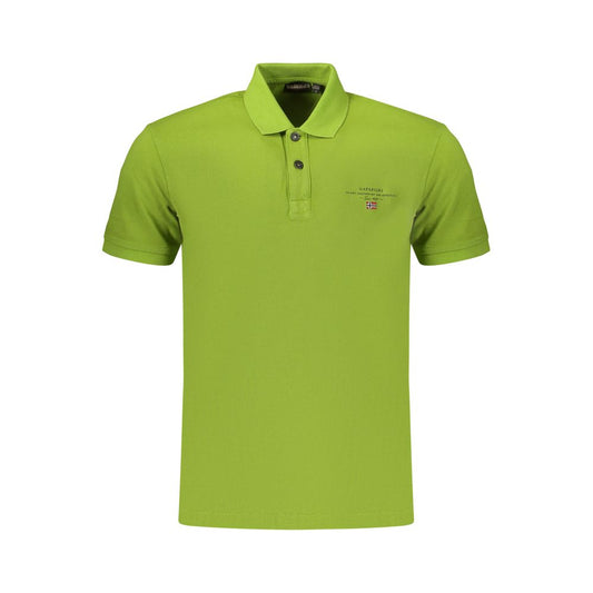 Napapijri Verde Cotton Men's Polo Napapijri