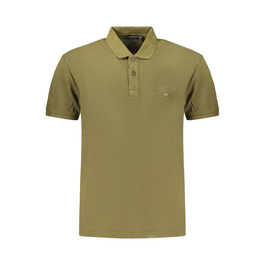 Napapijri Verde Cotton Men's Polo Napapijri