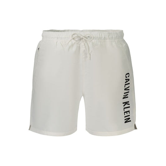 Calvin Klein White Polyester Men's Short Calvin Klein