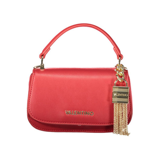 Mario Valentino Rosso Polyurethane Women Bag Mario Valentino