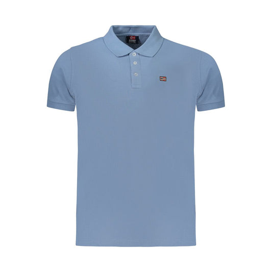 Norway 1963 Azzurro Cotton Men's Polo Norway 1963