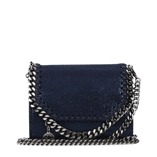 Stella McCartney Blue Leather Wallet Stella McCartney