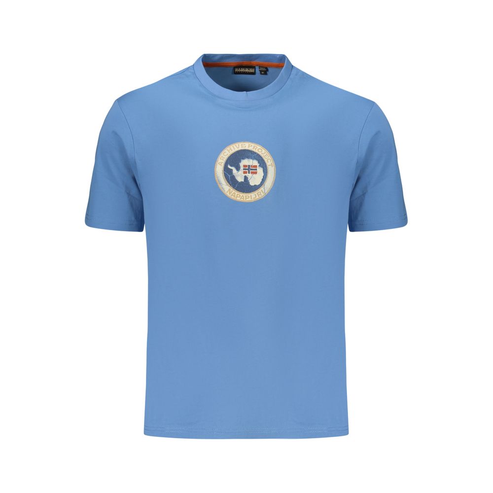 Napapijri Azzurro Cotton Men's T-Shirt Napapijri