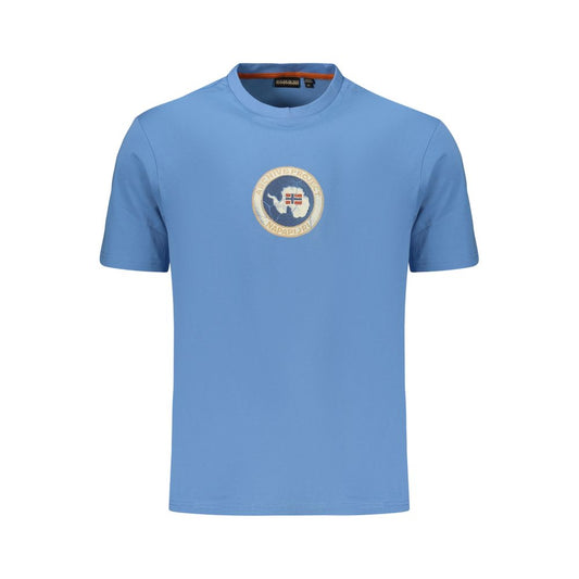 Napapijri Azzurro Cotton Men's T-Shirt Napapijri
