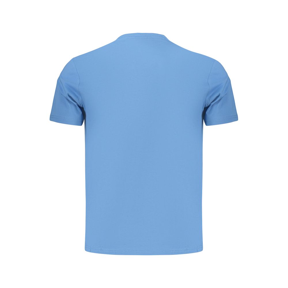 Napapijri Azzurro Cotton Mens TShirt Napapijri