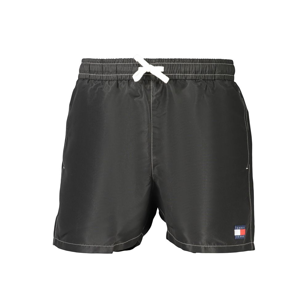 Tommy Hilfiger Black Polyester Men's Swimwear Tommy Hilfiger
