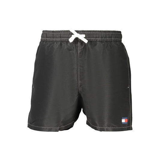 Tommy Hilfiger Black Polyester Men's Swimwear Tommy Hilfiger