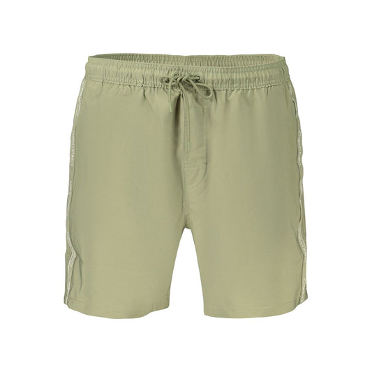 Calvin Klein Green Polyester Men's Swim Short Calvin Klein