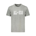 Converse Gray Cotton Men's T-Shirt Converse