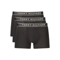 Tommy Hilfiger Black Cotton Men's Boxer Shorts - Eljoys Fashion 