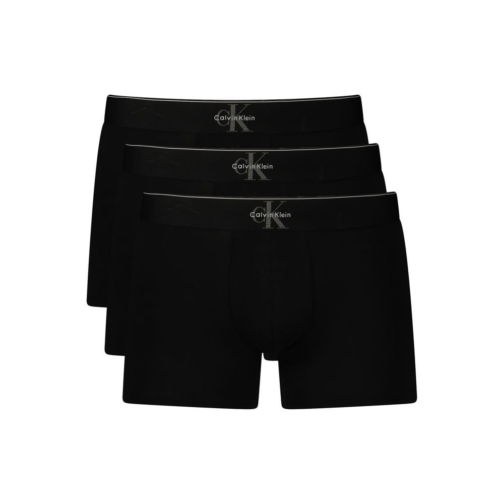 Calvin Klein Black Cotton Mens Underwear Calvin Klein