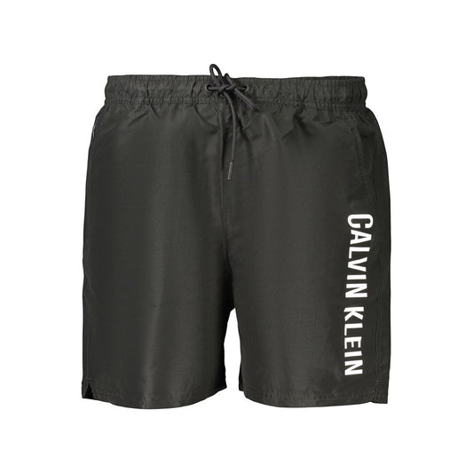 Calvin Klein Black Polyester Men's Short Calvin Klein