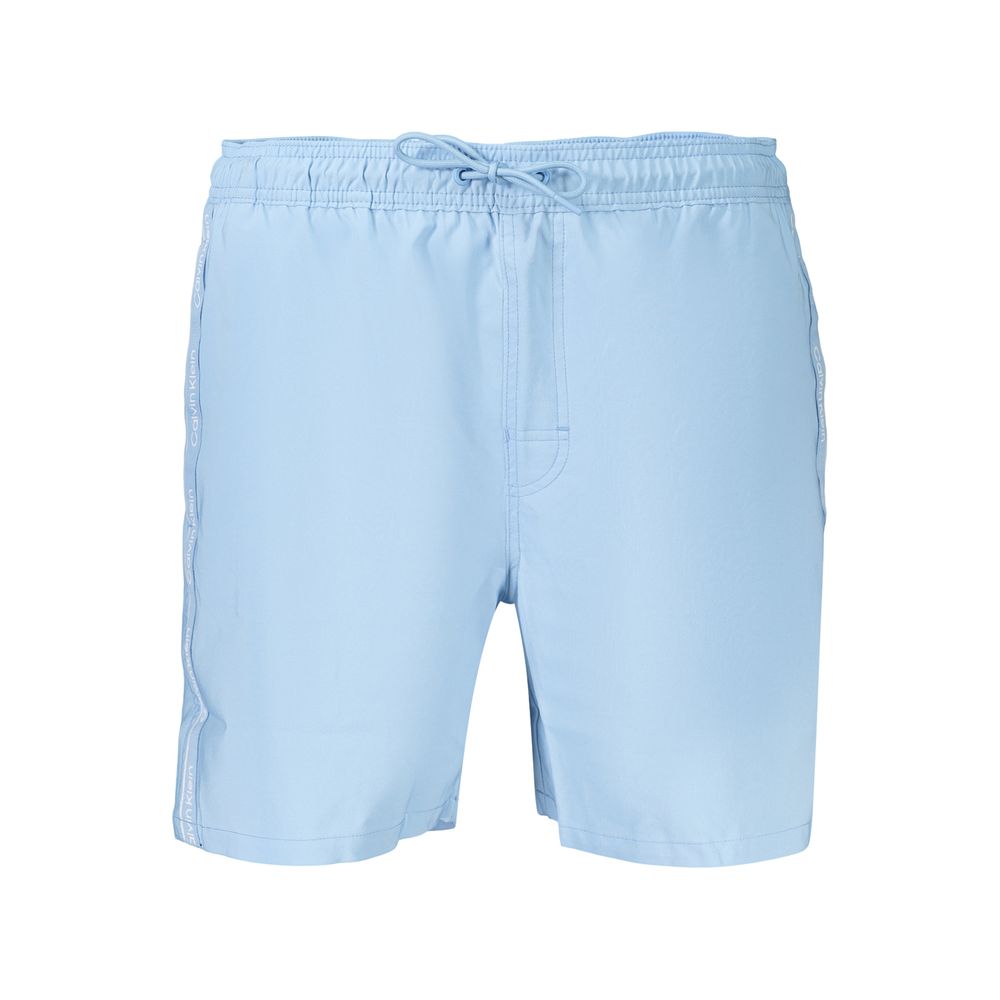 Calvin Klein Azzurro Polyester Men's Swim Shorts Calvin Klein