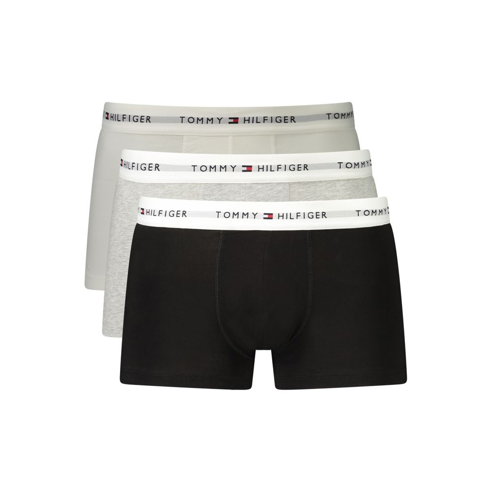Tommy Hilfiger Grey Cotton Men's Boxer - Eljoys Fashion 
