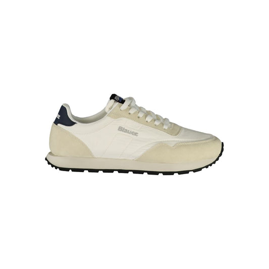Blauer Bianco Polyester Men's Sneaker Blauer