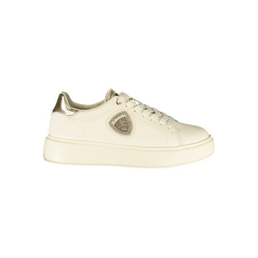 Blauer Beige Leather Women's Sneaker Blauer
