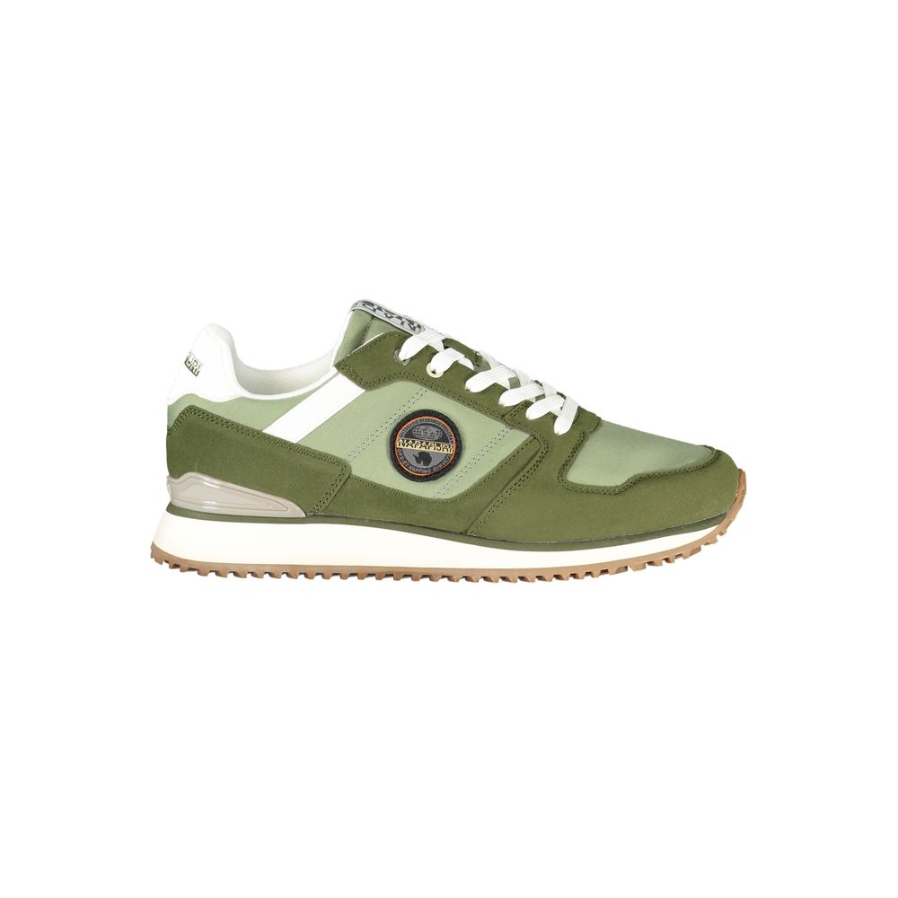 Napapijri Green Polyester Athletic Sneakers Napapijri