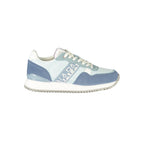 Napapijri Azzurro women's sneaker made of polyester, featuring a sleek design and casual athletic style.