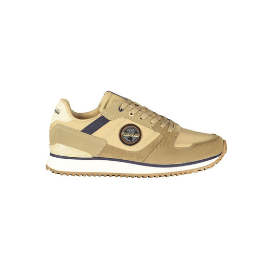 Napapijri Brown Polyurethane Men's Sneaker Napapijri
