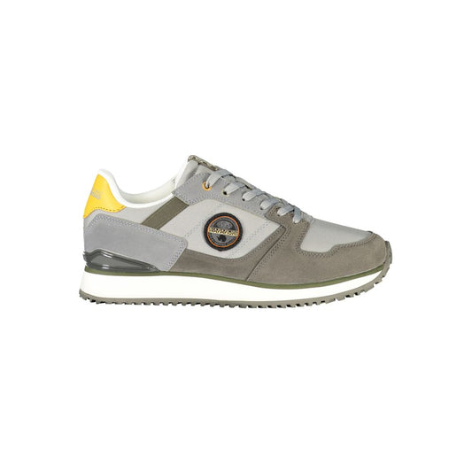 Napapijri Gray Polyester Men's Sneaker Napapijri