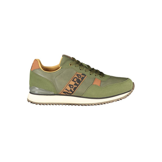 Napapijri Verde Polyester Mens Sneaker Napapijri