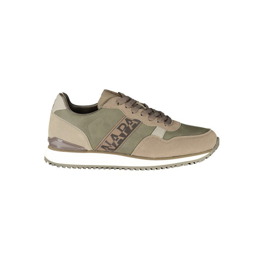 Napapijri Verde Polyurethane Uomo Sneaker Napapijri