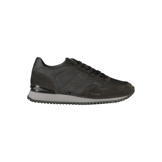Napapijri Black Polyester Mens Sneaker Napapijri
