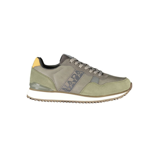 Napapijri Grey Polyester Men's Sneaker Napapijri