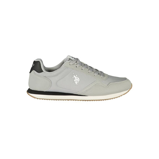 U.S. POLO ASSN. Gray Polyurethane Men's Sneaker U.S. POLO ASSN.