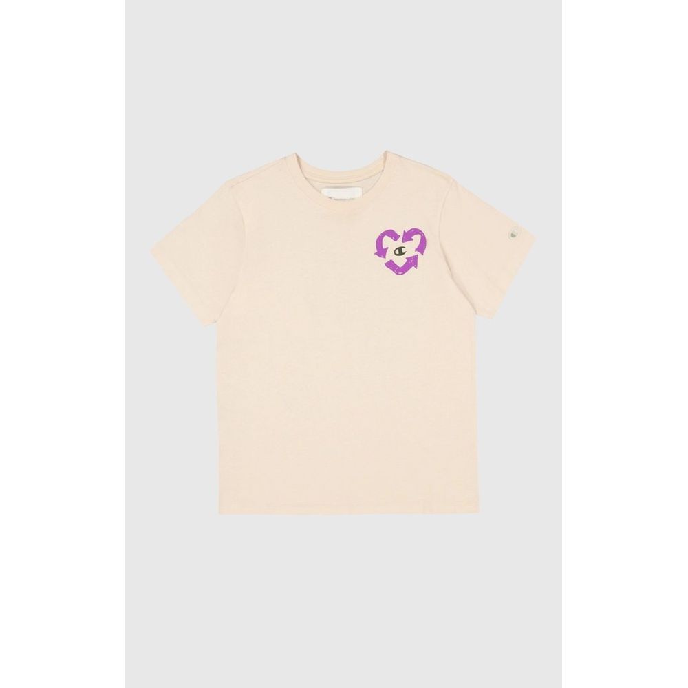 Champion Orange Cotton Long Sleeve T-Shirt