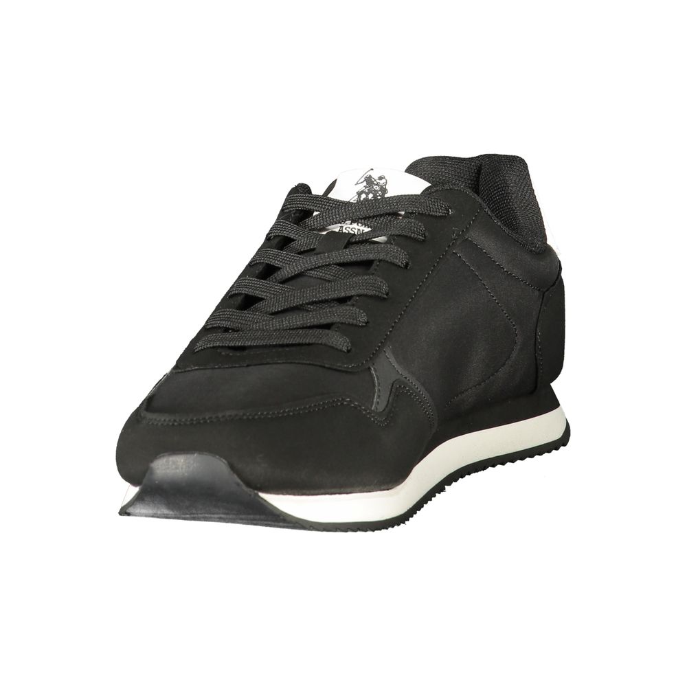 U.S. POLO ASSN. Black Polyurethane Men's Sneaker U.S. POLO ASSN.