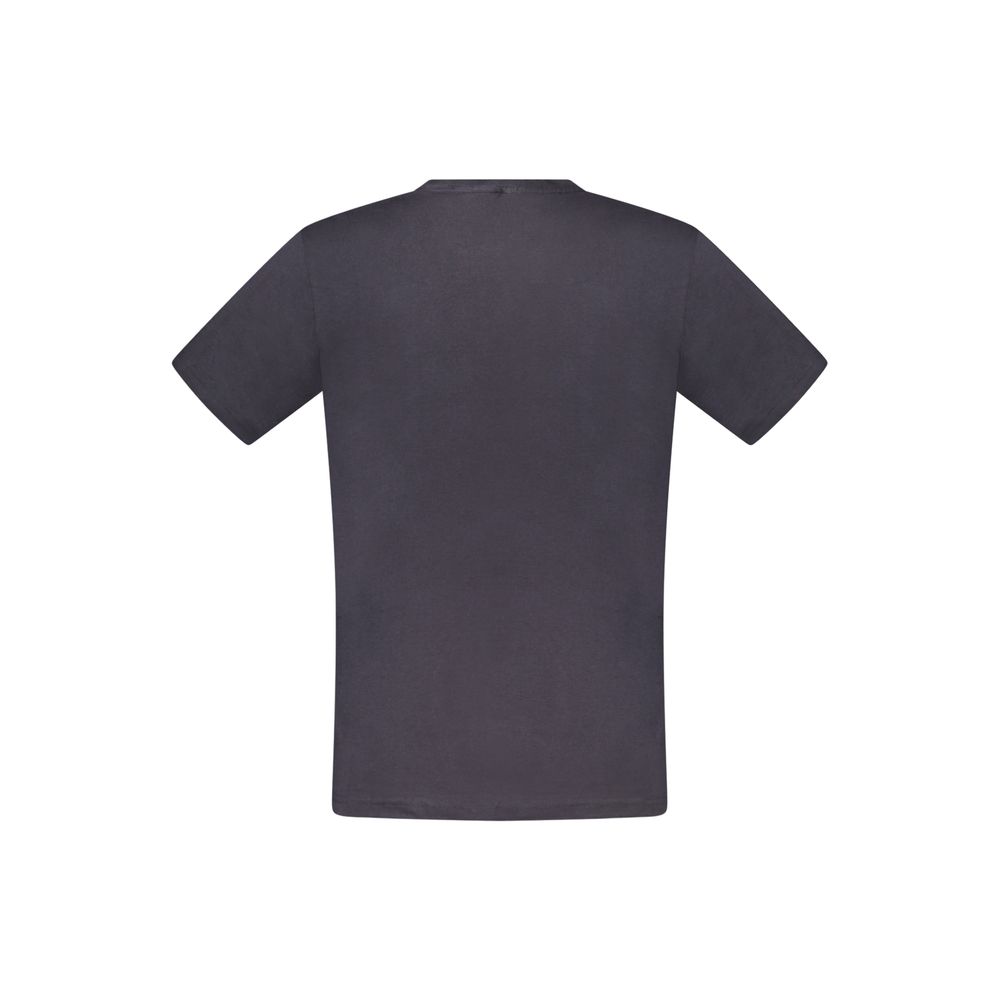 Rifle Blue Cotton Men's T-Shirt Rifle