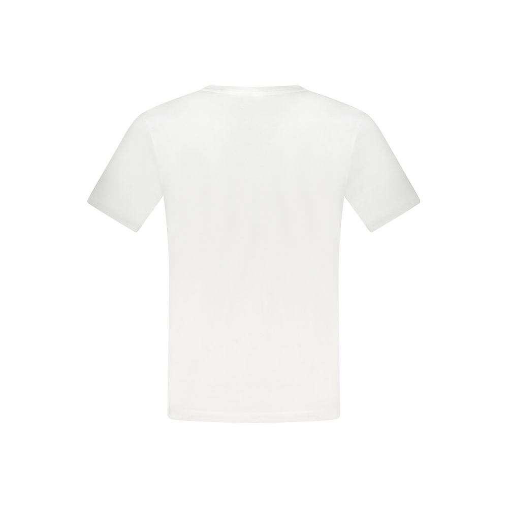 White Rifle Uomo T-Shirt made of soft cotton fabric, featuring a classic crew neck and short sleeves.