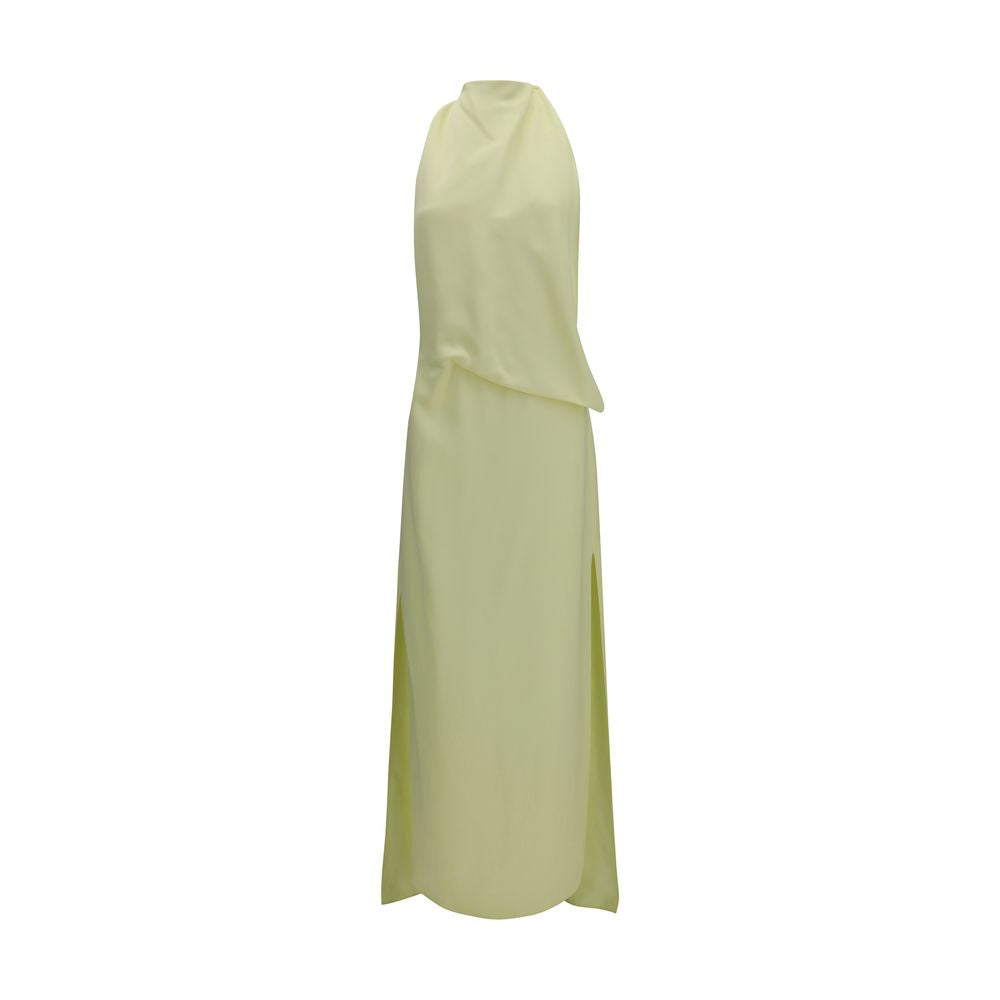 Max Mara Bicolor Viscose Casual Dress Max Mara