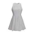 Max Mara White Cotton Casual Dress Max Mara