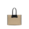 Vivienne Westwood Beige Raffia Shoulder Bag - Eljoys Fashion 