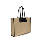 Vivienne Westwood Beige Raffia Shoulder Bag - Eljoys Fashion 