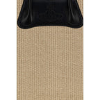 Vivienne Westwood Beige Raffia Shoulder Bag - Eljoys Fashion 