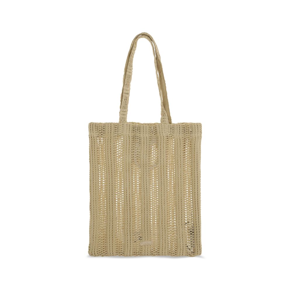 PINKO Beige Raffia Shoulder Bag PINKO